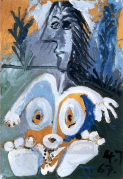  front - Frontal nude in the grass 1967 Pablo Picasso